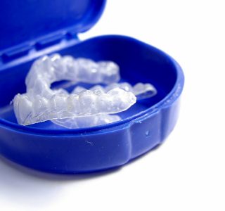 Teeth Whitening Trays in their case