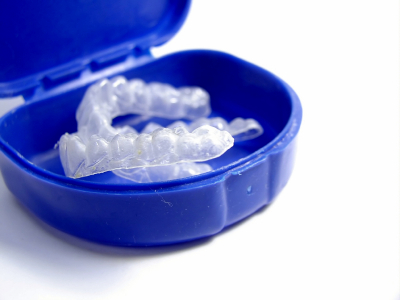 Teeth Whitening Trays in their case
